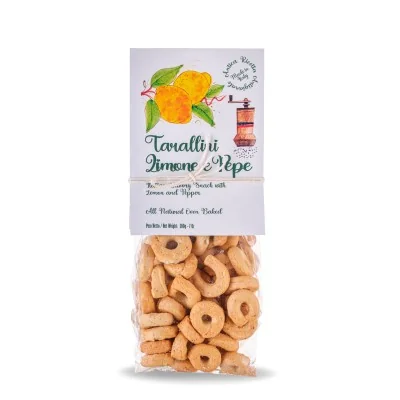 Tarallini Limone e Pepe-200g
